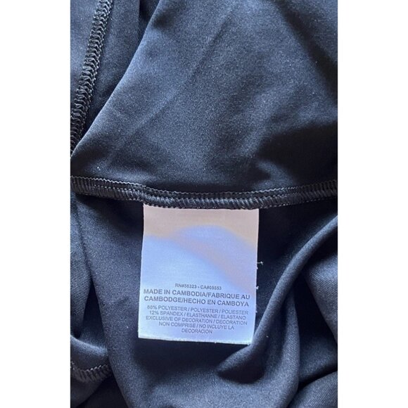 Nike Tiger Woods Polo Men’s Sz Large Black Green Dri Fit Stretch Short Sleeve - Picture 15 of 16